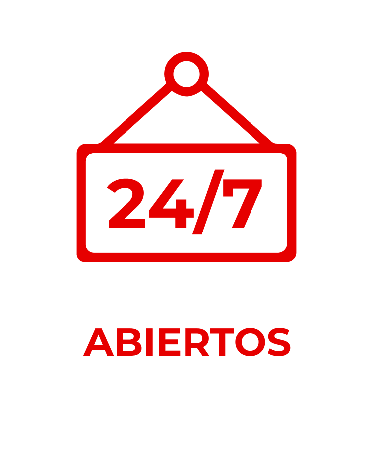 24 horas abiertos