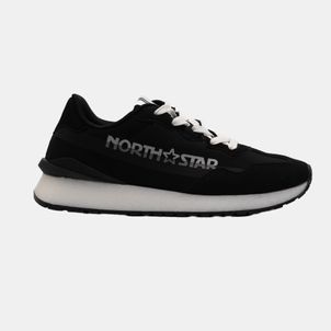 Zapatos-Casuales-Negro-North-Star-Retro-Nova-500-Hombre