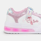 Zapatos-De-Luces-Blanco-Disney-Princesas-Bella-Niña