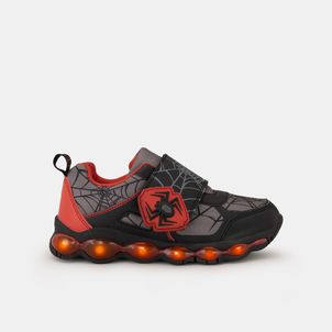 Tenis-Casuales-Negro-Rojo-BubbleGummers-Sphere-Light-Niño